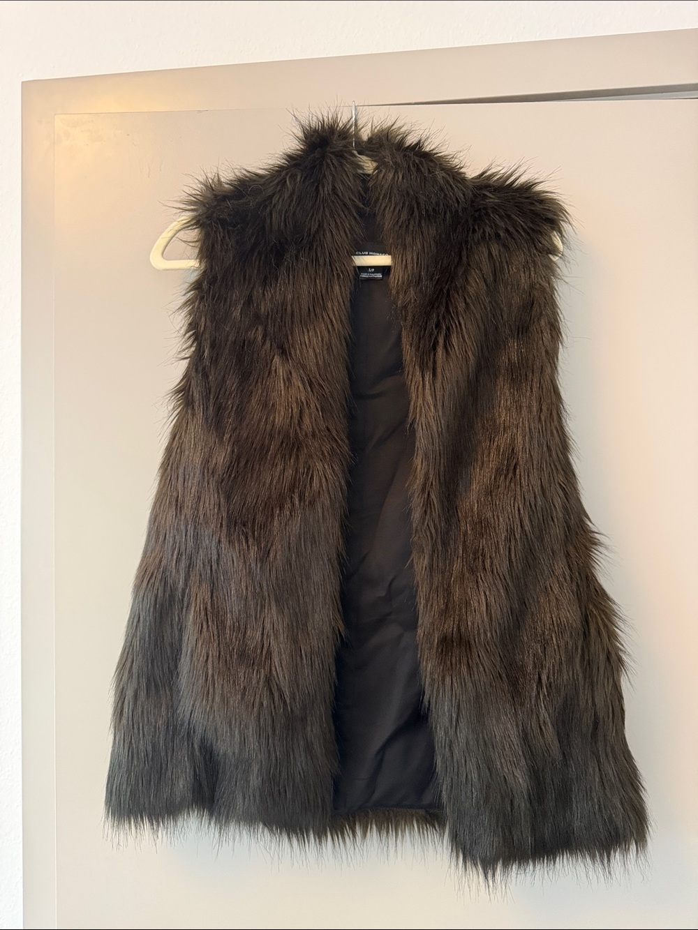 Club Monaco Faux Fur Vest